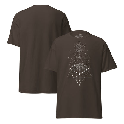 T-Shirt mit mystischem Motiv | Geometrisches Design | Minimalistisch und zeitlos - YogaStylz