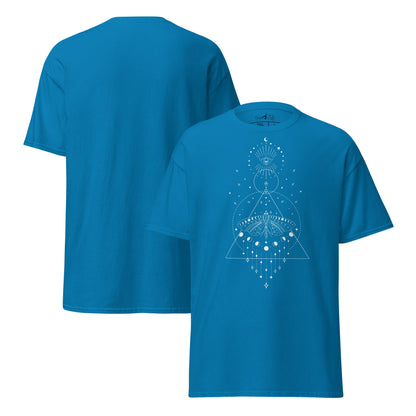T-Shirt mit mystischem Motiv | Geometrisches Design | Minimalistisch und zeitlos - YogaStylz