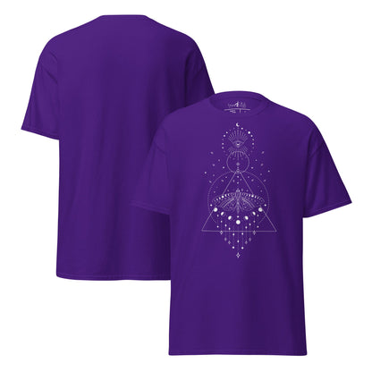 T-Shirt mit mystischem Motiv | Geometrisches Design | Minimalistisch und zeitlos - YogaStylz
