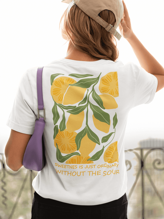 T-Shirt Sweetness Is Just Ordinary Without the Sour | Baumwollshirt | Statement Shirt - YogaStylz