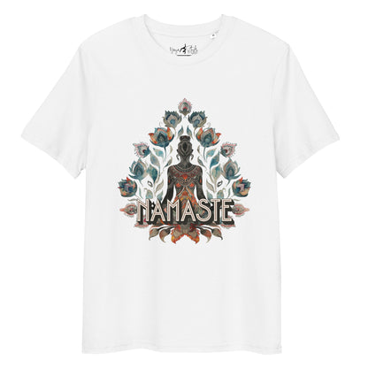 Unisex - Bio - Baumwoll Namaste T-Shirt - YogaStylz