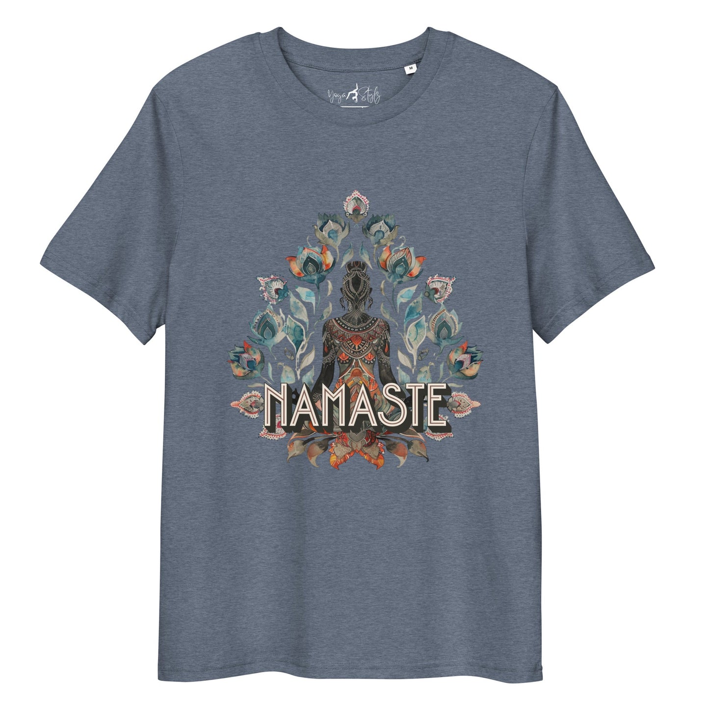 Unisex - Bio - Baumwoll Namaste T-Shirt - YogaStylz
