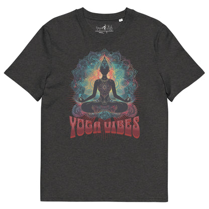 Unisex - Bio - Baumwoll - T-Shirt Achtsamkeit & Meditation - YogaStylz