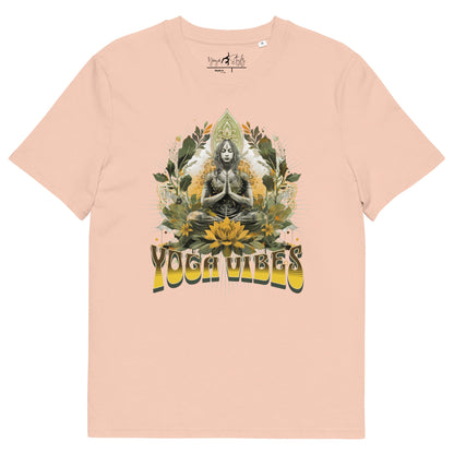 Unisex - Bio - Baumwoll - T-Shirt Achtsamkeit & Meditation - YogaStylz