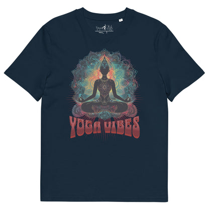 Unisex - Bio - Baumwoll - T-Shirt Achtsamkeit & Meditation - YogaStylz