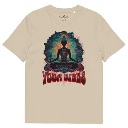 Unisex - Bio - Baumwoll - T-Shirt Achtsamkeit & Meditation - YogaStylz