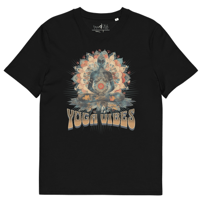 Unisex - Bio - Baumwoll - T-Shirt Achtsamkeit & Meditation - YogaStylz