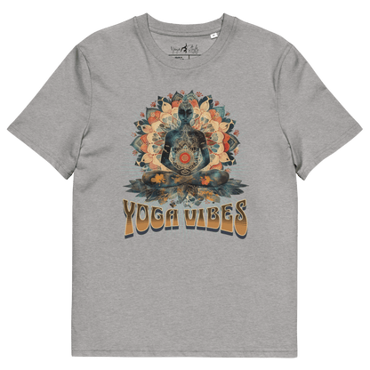 Unisex - Bio - Baumwoll - T-Shirt Achtsamkeit & Meditation - YogaStylz