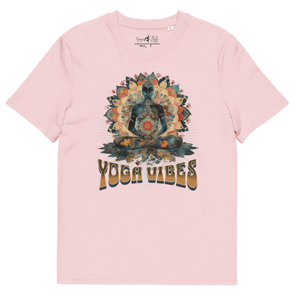 Unisex - Bio - Baumwoll - T-Shirt Achtsamkeit & Meditation - YogaStylz