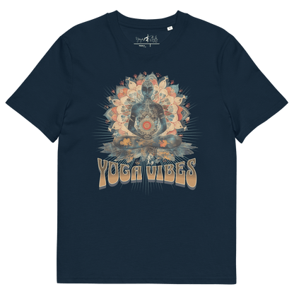 Unisex - Bio - Baumwoll - T-Shirt Achtsamkeit & Meditation - YogaStylz