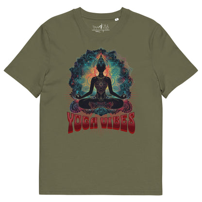 Unisex - Bio - Baumwoll - T-Shirt Achtsamkeit & Meditation - YogaStylz