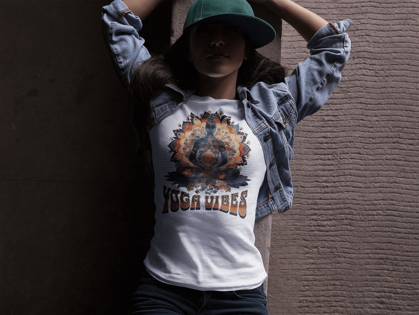 Unisex - Bio - Baumwoll - T-Shirt Achtsamkeit & Meditation - YogaStylz