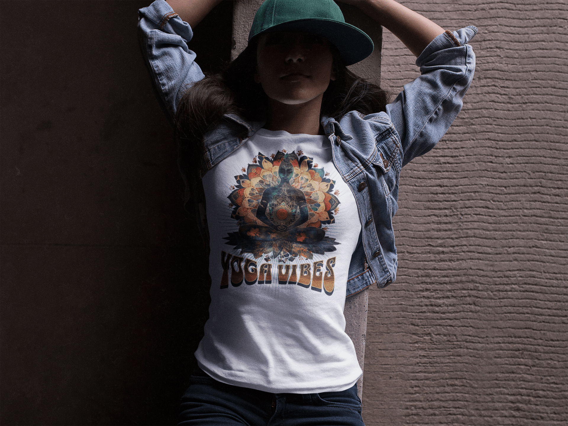 Unisex - Bio - Baumwoll - T-Shirt Achtsamkeit & Meditation - YogaStylz