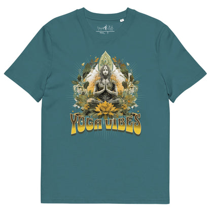 Unisex - Bio - Baumwoll - T-Shirt Achtsamkeit & Meditation - YogaStylz