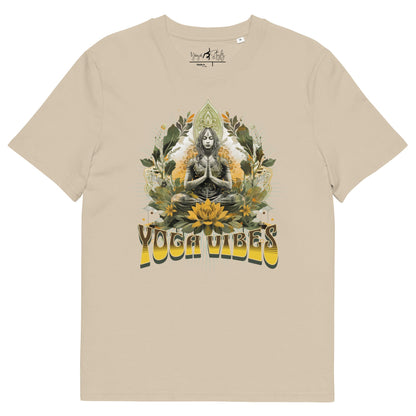 Unisex - Bio - Baumwoll - T-Shirt Achtsamkeit & Meditation - YogaStylz