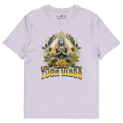 Unisex - Bio - Baumwoll - T-Shirt Achtsamkeit & Meditation - YogaStylz
