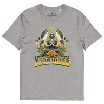 Unisex - Bio - Baumwoll - T-Shirt Achtsamkeit & Meditation - YogaStylz