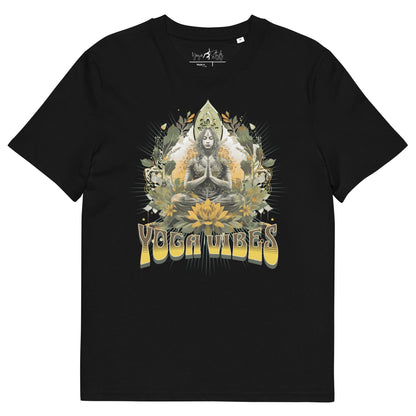 Unisex - Bio - Baumwoll - T-Shirt Achtsamkeit & Meditation - YogaStylz