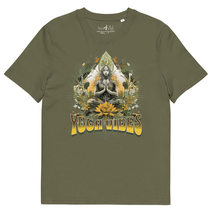 Unisex - Bio - Baumwoll - T-Shirt Achtsamkeit & Meditation - YogaStylz