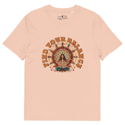 Unisex - Bio - Baumwoll - T-Shirt Achtsamkeit & Meditation - YogaStylz