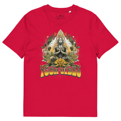 Unisex - Bio - Baumwoll - T-Shirt Achtsamkeit & Meditation - YogaStylz