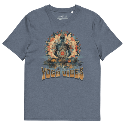 Unisex - Bio - Baumwoll - T-Shirt Achtsamkeit & Meditation - YogaStylz