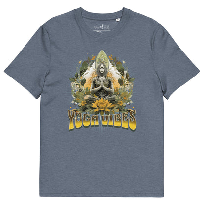 Unisex - Bio - Baumwoll - T-Shirt Achtsamkeit & Meditation - YogaStylz