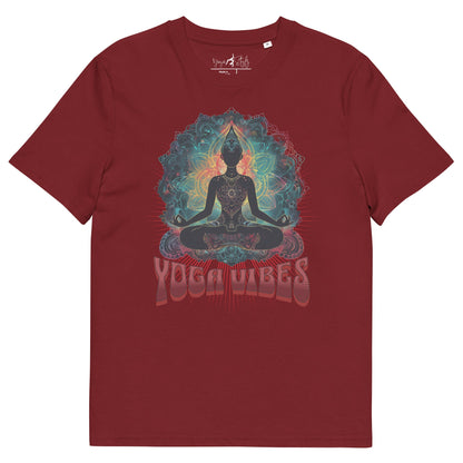 Unisex - Bio - Baumwoll - T-Shirt Achtsamkeit & Meditation - YogaStylz
