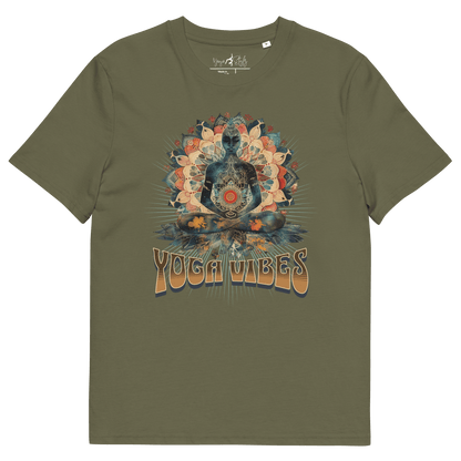 Unisex - Bio - Baumwoll - T-Shirt Achtsamkeit & Meditation - YogaStylz
