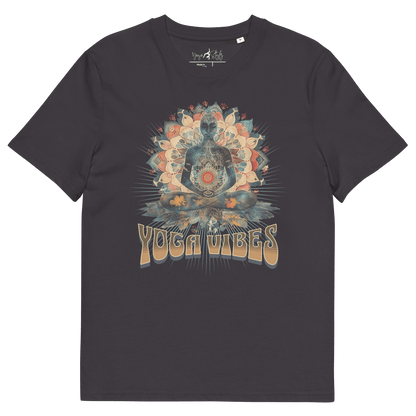 Unisex - Bio - Baumwoll - T-Shirt Achtsamkeit & Meditation - YogaStylz