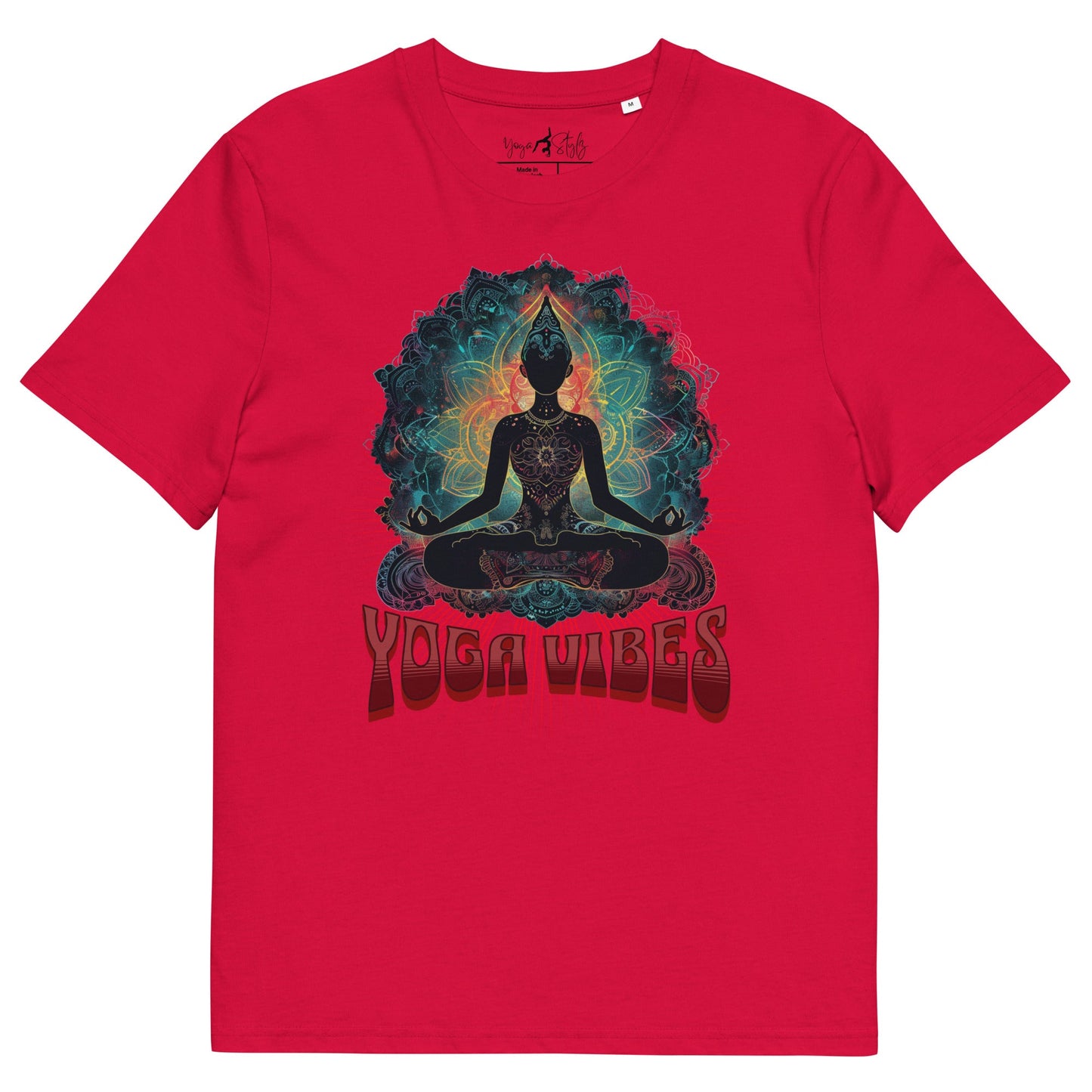 Unisex - Bio - Baumwoll - T-Shirt Achtsamkeit & Meditation - YogaStylz