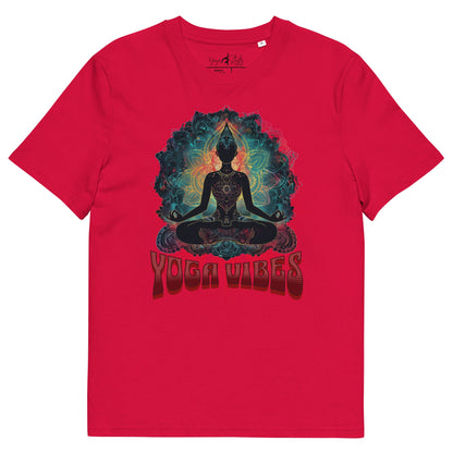 Unisex - Bio - Baumwoll - T-Shirt Achtsamkeit & Meditation - YogaStylz
