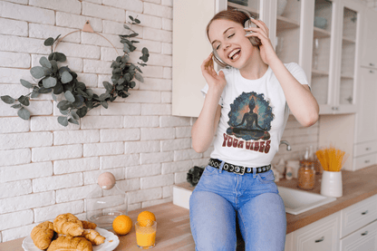 Unisex - Bio - Baumwoll - T-Shirt Achtsamkeit & Meditation - YogaStylz