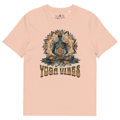 Unisex - Bio - Baumwoll - T-Shirt Achtsamkeit & Meditation - YogaStylz