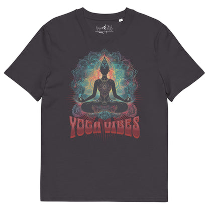 Unisex - Bio - Baumwoll - T-Shirt Achtsamkeit & Meditation - YogaStylz