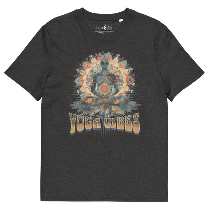 Unisex - Bio - Baumwoll - T-Shirt Achtsamkeit & Meditation - YogaStylz