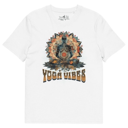 Unisex - Bio - Baumwoll - T-Shirt Achtsamkeit & Meditation - YogaStylz