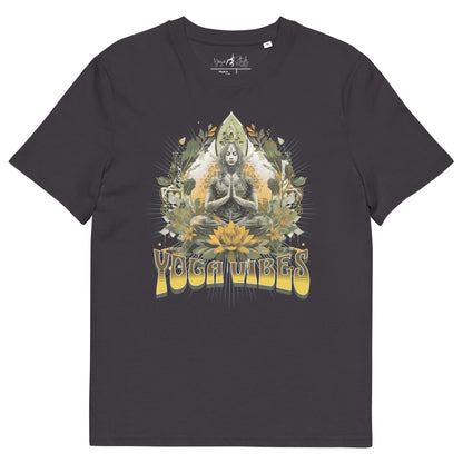 Unisex - Bio - Baumwoll - T-Shirt Achtsamkeit & Meditation - YogaStylz