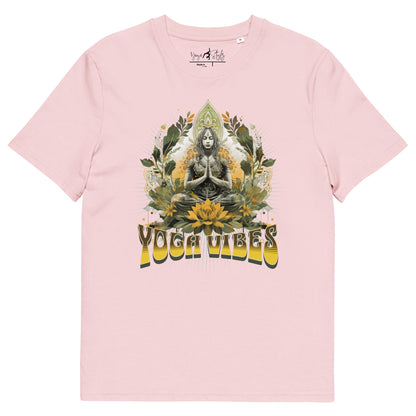 Unisex - Bio - Baumwoll - T-Shirt Achtsamkeit & Meditation - YogaStylz
