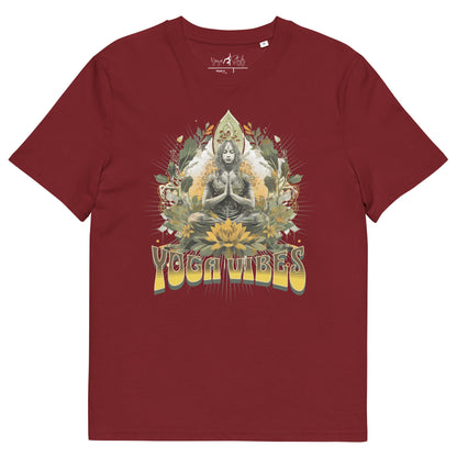 Unisex - Bio - Baumwoll - T-Shirt Achtsamkeit & Meditation - YogaStylz