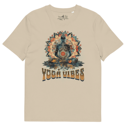 Unisex - Bio - Baumwoll - T-Shirt Achtsamkeit & Meditation - YogaStylz