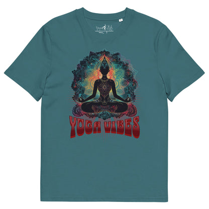 Unisex - Bio - Baumwoll - T-Shirt Achtsamkeit & Meditation - YogaStylz
