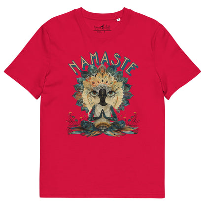 Unisex - Bio - Baumwoll - T-Shirt Namaste Boho Yoga - YogaStylz