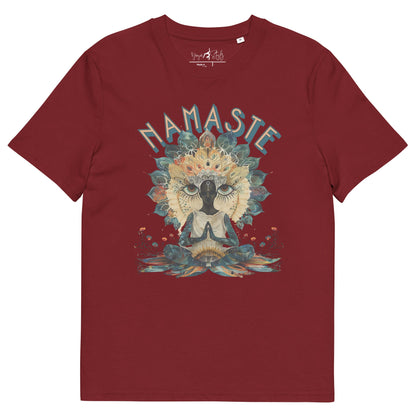 Unisex - Bio - Baumwoll - T-Shirt Namaste Boho Yoga - YogaStylz