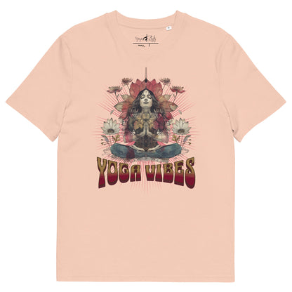 Unisex - Bio - Baumwoll - T-Shirt Spirituelles Hippie Shirt - YogaStylz