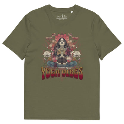 Unisex - Bio - Baumwoll - T-Shirt Spirituelles Hippie Shirt - YogaStylz