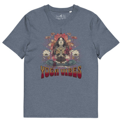 Unisex - Bio - Baumwoll - T-Shirt Spirituelles Hippie Shirt - YogaStylz
