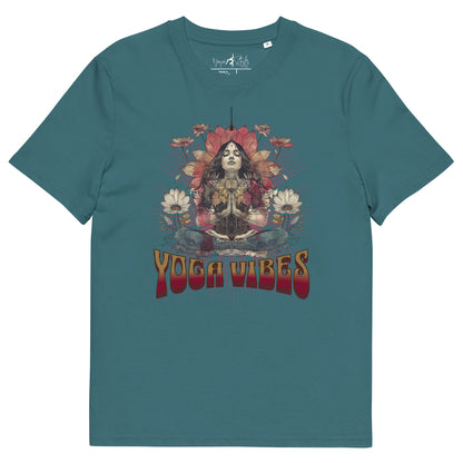 Unisex - Bio - Baumwoll - T-Shirt Spirituelles Hippie Shirt - YogaStylz