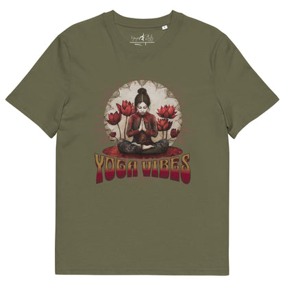 Unisex - Bio - Baumwoll - T-Shirt Spirituelles Retro Shirt - YogaStylz