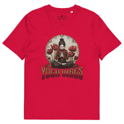 Unisex - Bio - Baumwoll - T-Shirt Spirituelles Retro Shirt - YogaStylz